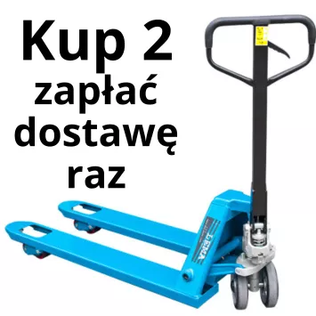 Paleciak Wózek ręczny paletowy AC 25/1150  PTP (udźwig 2500 kg; widły 1150 mm) dwupak
