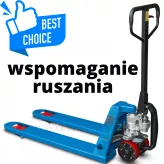 Wózek ręczny paletowy ACC 20/1150 (wspomaganie jazdy PRZÓD/TYŁ) (udźwig 2000 kg; widły 1150 mm)