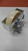 Zestaw kołowy do masztówek ręcznych PTMS (koło nylon z ramą koła i hamulcem)