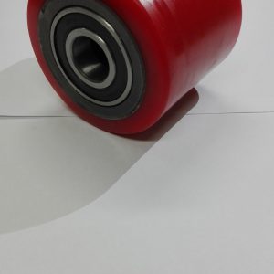 Rolka poliuretan 80x70 mm z łożyskami kulkowymi (do zestawów transportowych XY-08,16,24,32t)