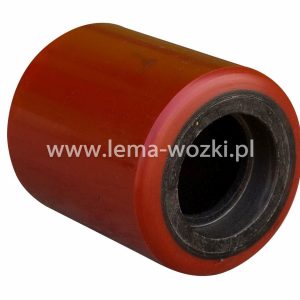 Rolka poliuretan na żeliwie 80x50 mm (do modelu PTO)