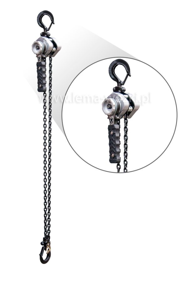 Aluminiowy Wciągnik łańcuchowy ręczny LMT-005015AL