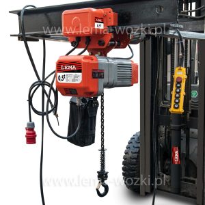 Elektryczny Wciągnik Łańcuchowy z Wózkiem Wciągarka Elektryczna 500kg LMTEW-00506C