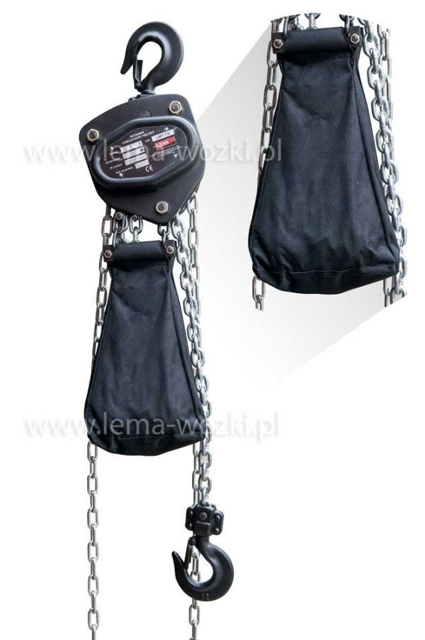 Sceniczny Wciągnik z łańcuch galwanizowanym 0,5t 9m LMT-00509 TVGC
