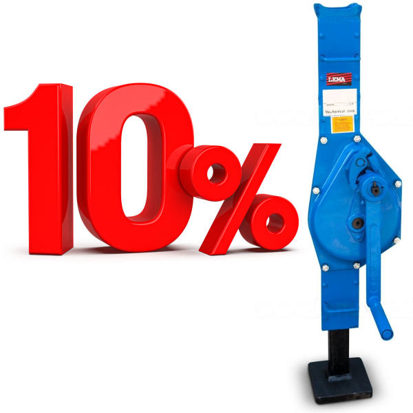 Lewarek Podnośnik Mechaniczny Kolejowy 3t  LMPK3