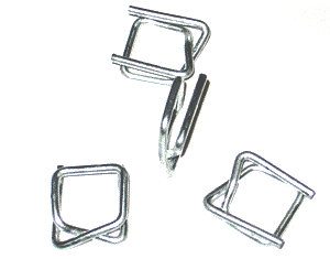 Zapinki druciane do taśmy PP rozmiar 19 - 1000 szt.