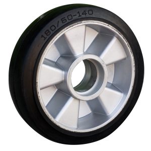 Koło guma na feldze aluminiowej 200x50 mm