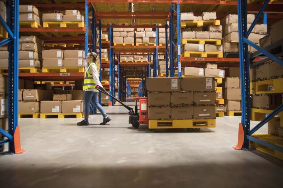 Wózek paletowy elektryczny