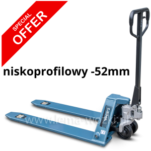 Wózek Ręczny Paletowy Niskoprofilowy 52 mm ACRL 15/1150 PTS