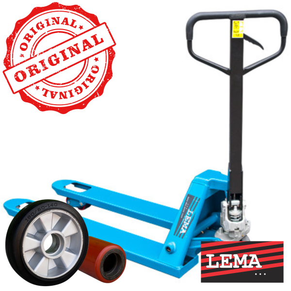 Paleciak ręczny Wózek paletowy Gumowe koła AC 25/1150 GTP