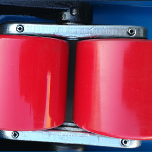 Zestaw kołowy - rolki poliuretan tandem fi 80x70 mm