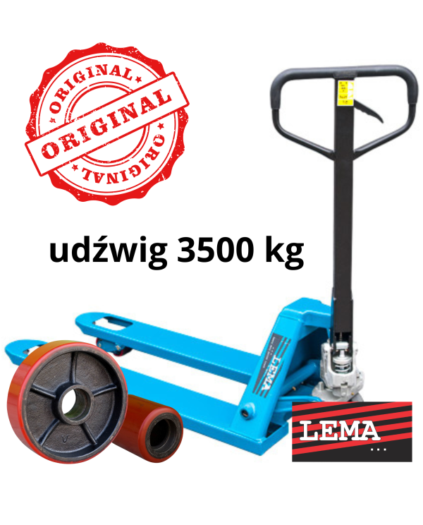 Wózek paletowy ręczny 3500 kg AC 35/1150 PTP